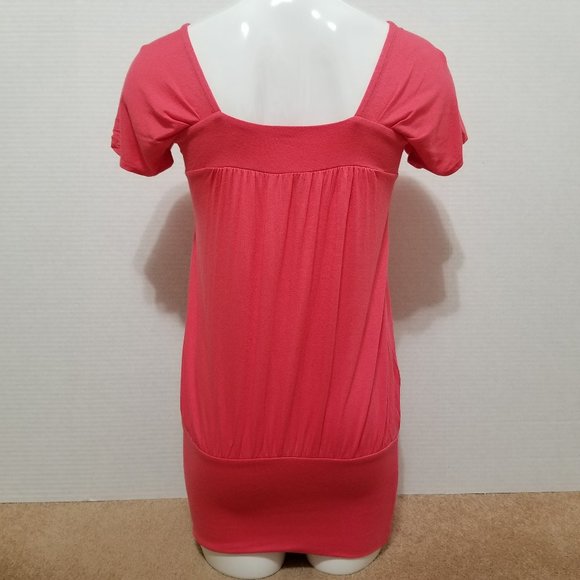 Estam top Small banded bottom tunic style stretch - Picture 3 of 9